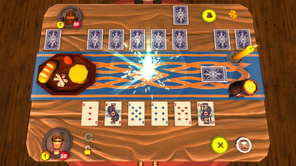 Screenshot z Shufflepoker