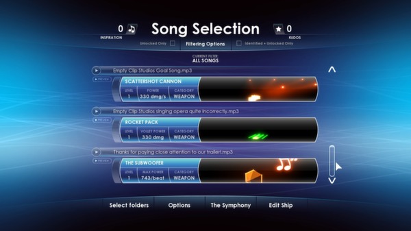 Screenshot z Symphony