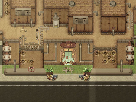 RPG Maker MV - KR Steampunk Exterior Tileset