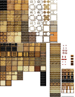 Screenshot z RPG Maker MZ - KR Steampunk Interior Tileset Screenshot z RPG Maker MZ - KR Steampunk Interior Tileset
