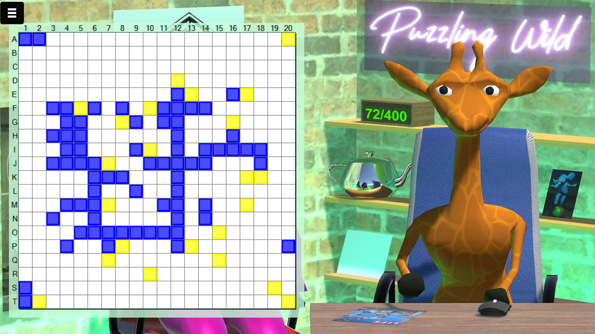#4. Puzzling Wild IQ Test (Steam) بواسطة: Marjupi Games