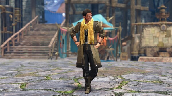 Monster Hunter Rise - "Fall Jacket" Hunter layered Armor Piece