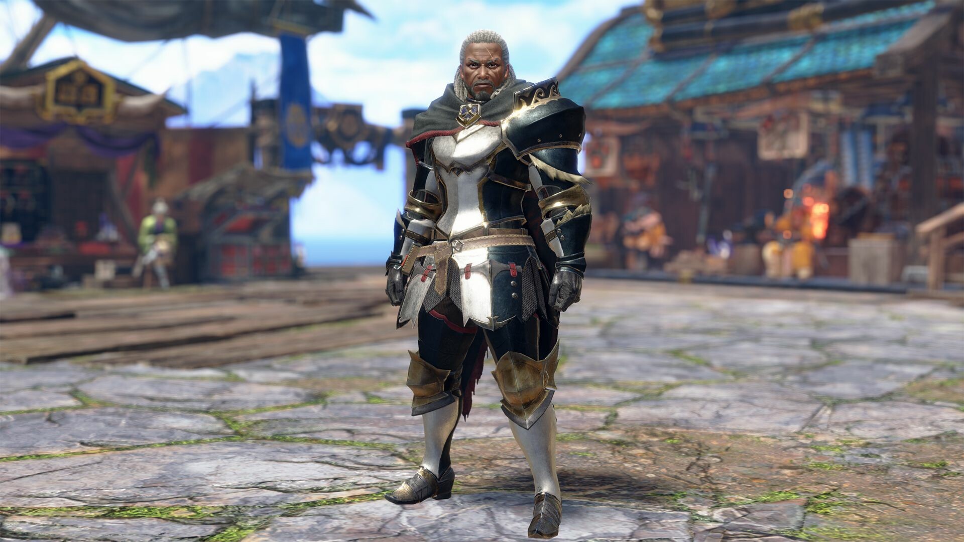 Monster Hunter Rise - "Arlow" Hunter layered armor set Featured Screenshot #1