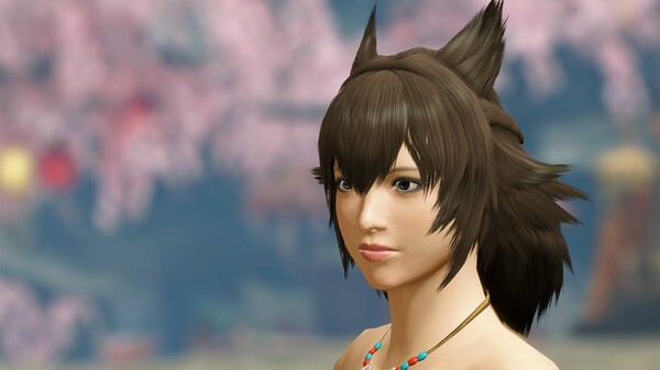 Monster Hunter Rise - "Fluffy Long" hairstyle
