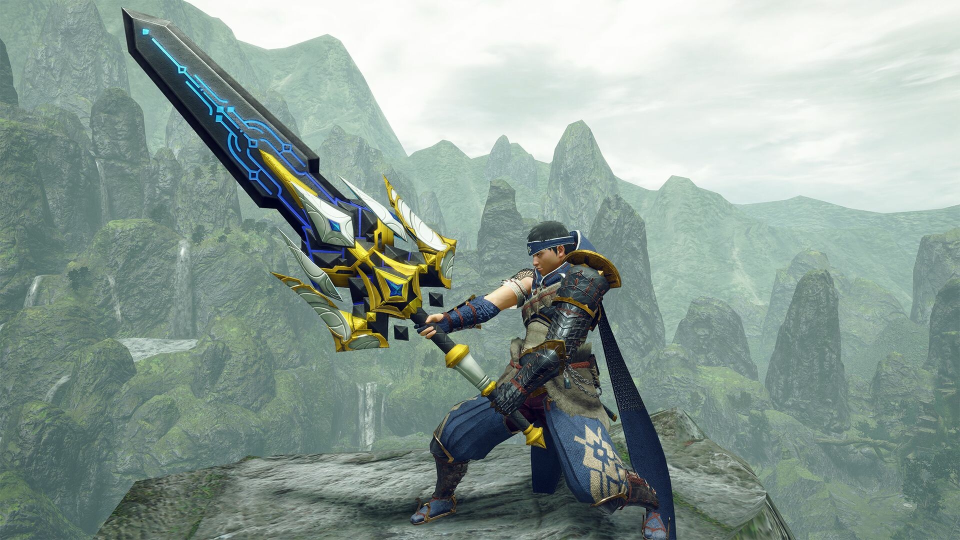 Monster Hunter Rise - "Lost Code: Asca" Hunter layered weapon (Great Sword) Featured Screenshot #1