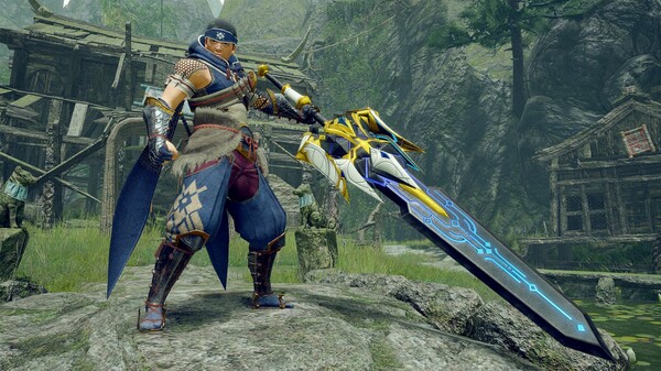 Monster Hunter Rise - "Lost Code: Asca" Hunter layered weapon (Great Sword)