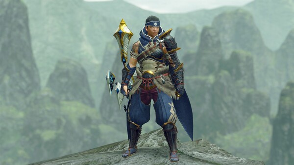 Monster Hunter Rise - "Lost Code: Asca" Hunter layered weapon (Great Sword)