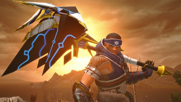 Monster Hunter Rise - "Lost Code: Mjo" Hunter layered weapon (Hammer)