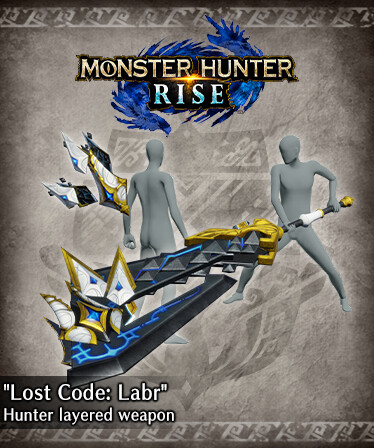 Monster Hunter Rise - &quot;Lost Code: Labr&quot; Hunter layered weapon (Switch Axe)