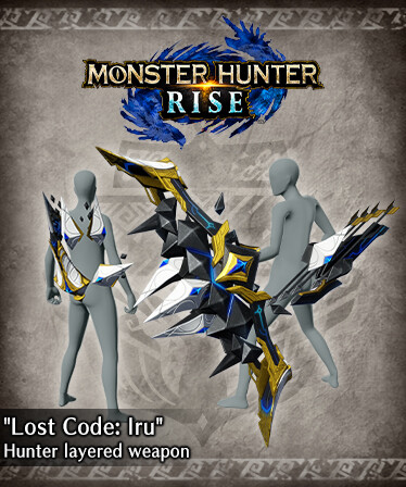 Monster Hunter Rise - &quot;Lost Code: Iru&quot; Hunter layered weapon (Bow)