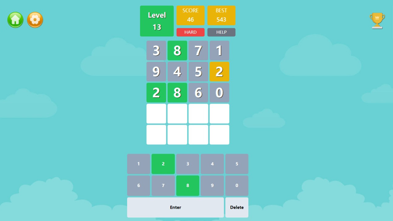 #4. Bulls and Cows (Steam) بواسطة: ClassJoy