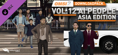 OMSI 2 Add-on Downloadpack Vol. 12 – KI-Menschen - Asien-Edition