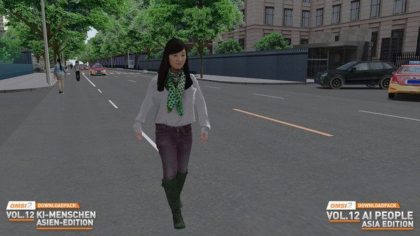 OMSI 2 Add-on Downloadpack Vol. 12 – KI-Menschen - Asien-Edition — скриншот 14