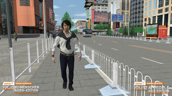 OMSI 2 Add-on Downloadpack Vol. 12 - AI People - Asia Edition