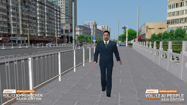 Screenshot z OMSI 2 Add-on Downloadpack Vol. 12 - AI People - Asia Edition