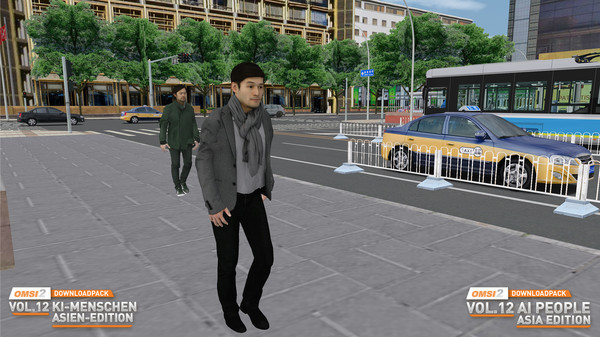 Screenshot z OMSI 2 Add-on Downloadpack Vol. 12 - AI People - Asia Edition