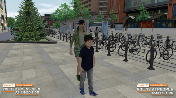 OMSI 2 Add-on Downloadpack Vol. 12 – KI-Menschen - Asien-Edition — скриншот 15