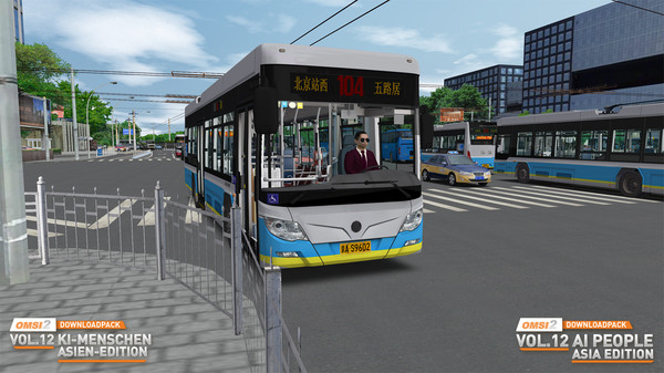 OMSI 2 Add-on Downloadpack Vol. 12 - AI People - Asia Edition