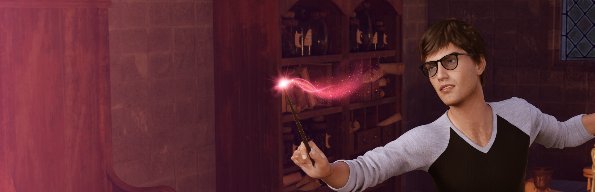 Wand Out - A 3D Magical Gay Novel