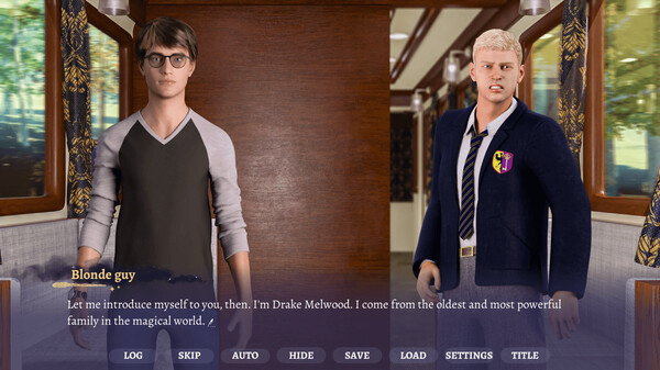 Screenshot 3 of Wand Out - A 3D Magical Gay Novel - more gameplay footage