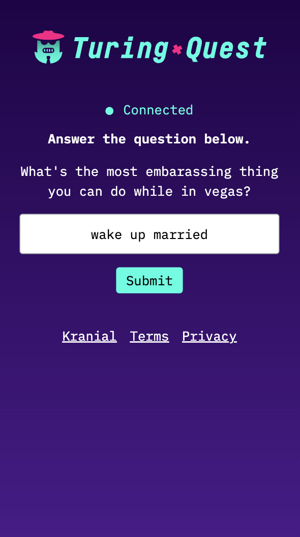 #5. Turing Quest (Steam) Ved: Kranial