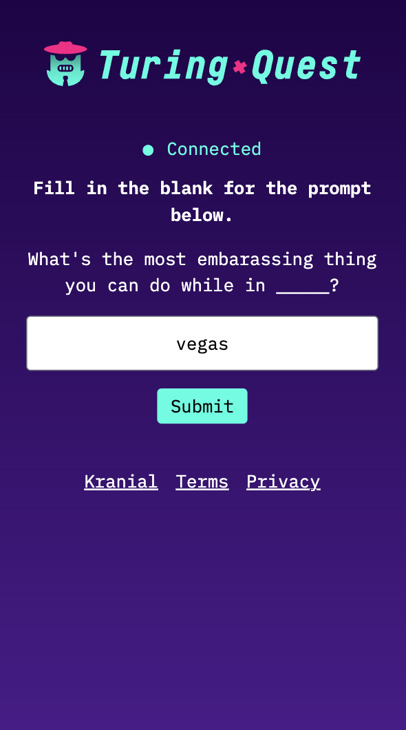 #4. Turing Quest (Steam) Ved: Kranial