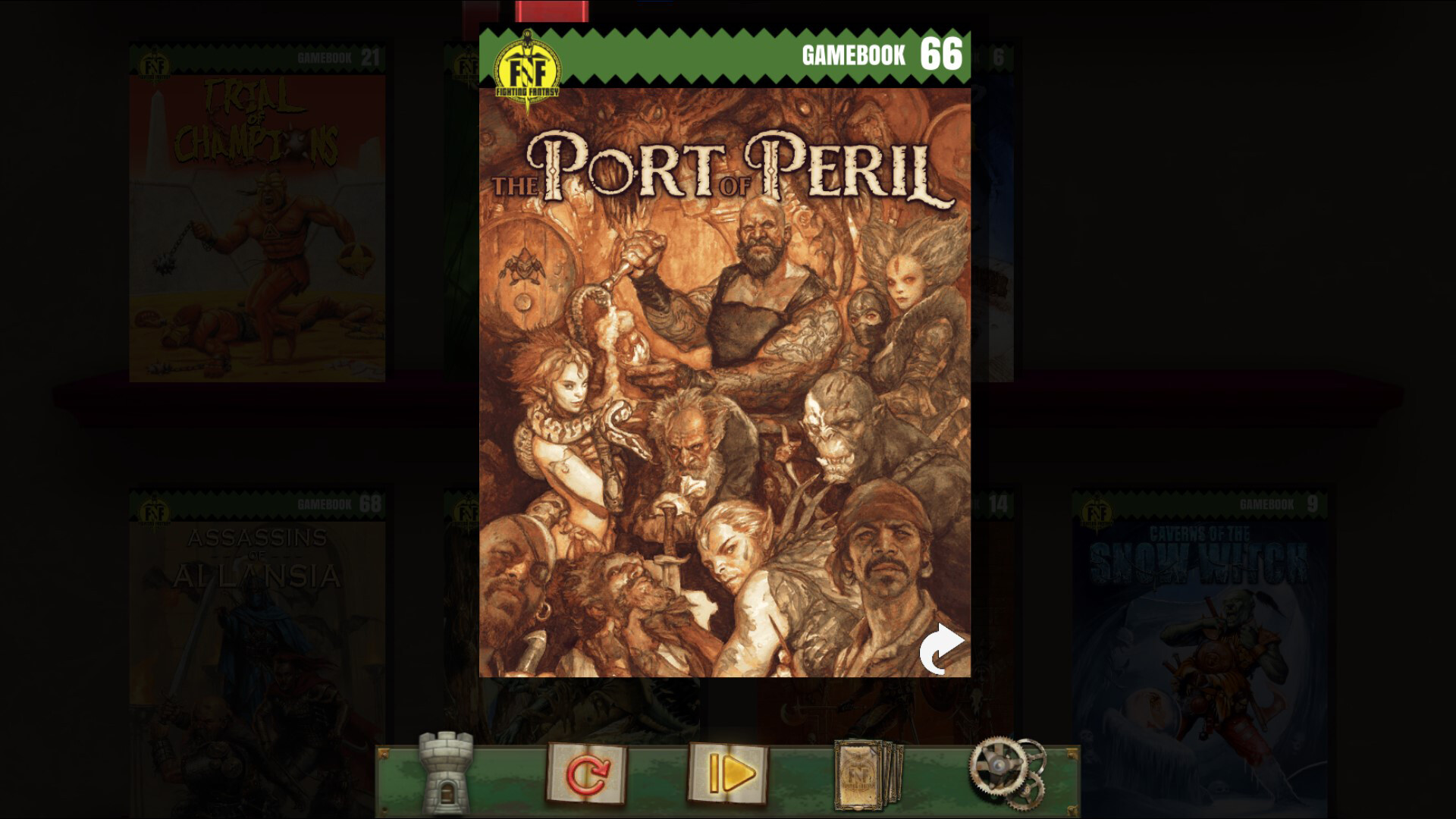 The Port of Peril (Fighting Fantasy Classics) Featured Screenshot #1