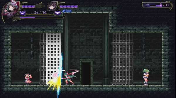 Screenshot z Gal Guardians: Demon Purge
