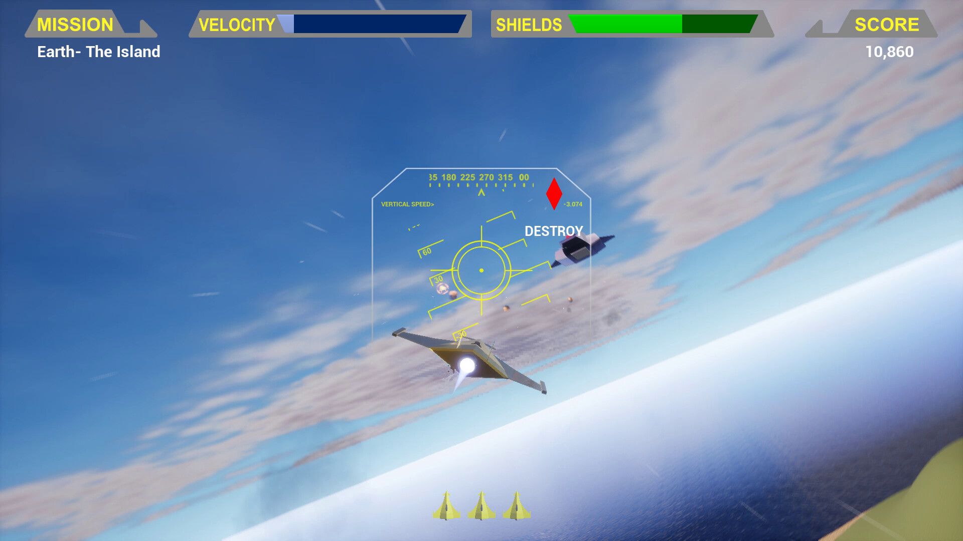 THE STARFIGHTER screenshot #1