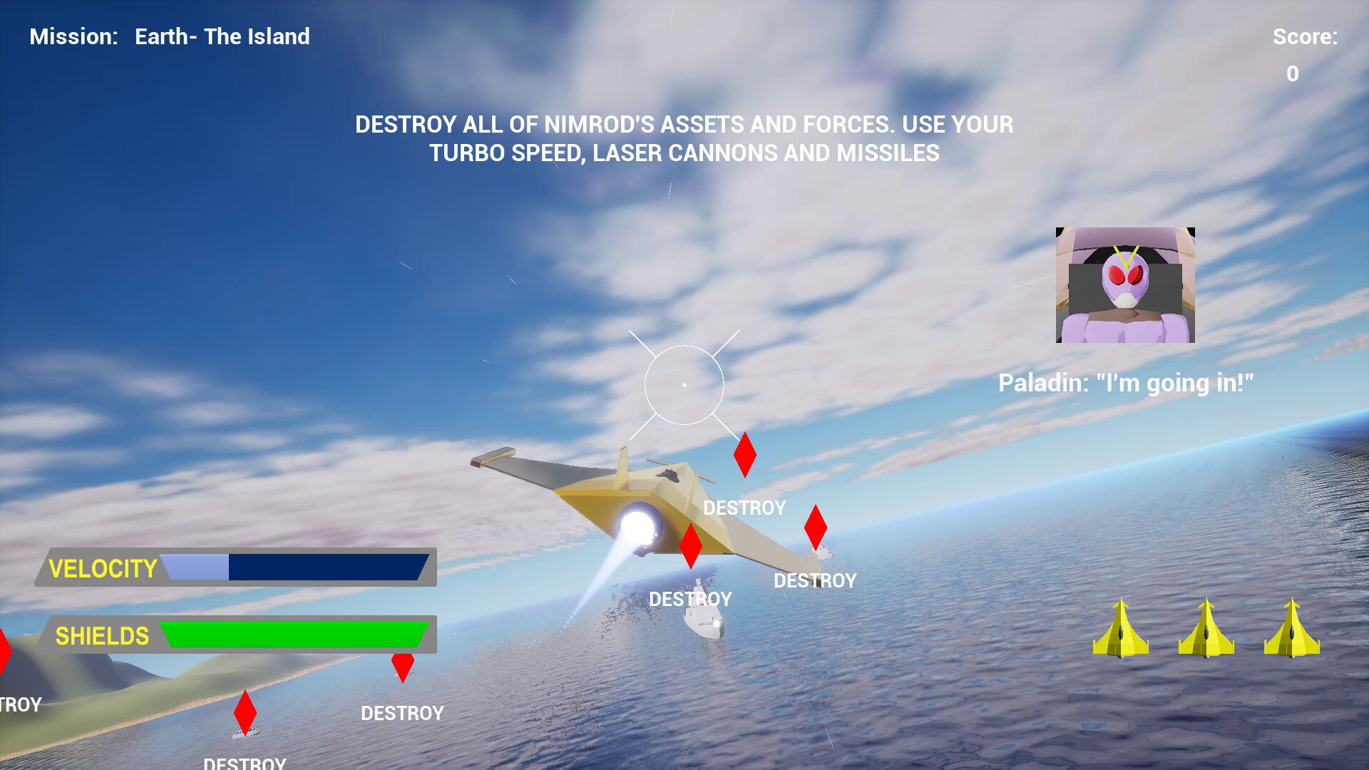 THE STARFIGHTER screenshot #1