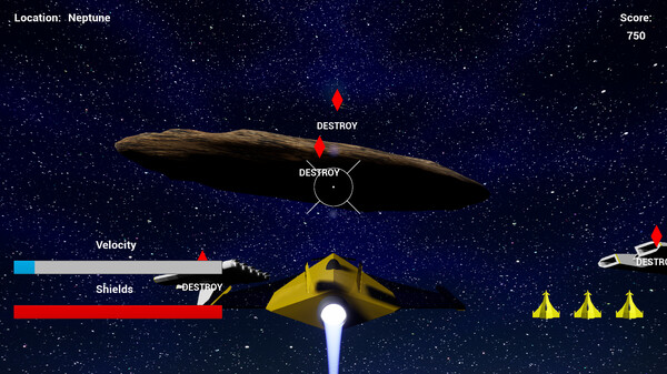 Screenshot z The Starfighter Video Game