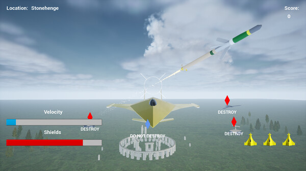 Screenshot z The Starfighter Video Game