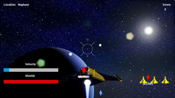 Screenshot z The Starfighter Video Game