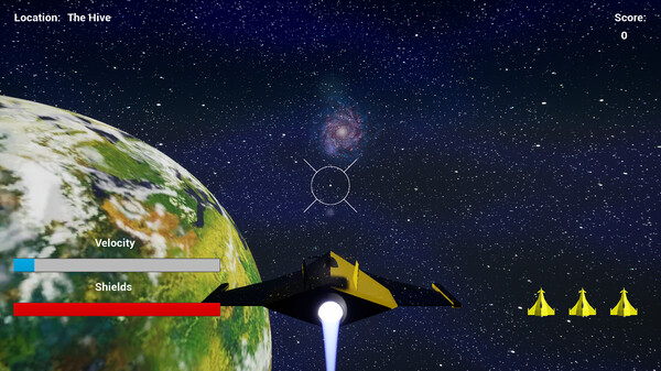 Screenshot z The Starfighter Video Game