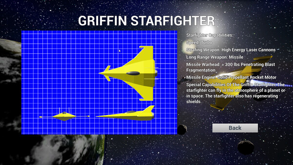 Screenshot z The Starfighter Video Game