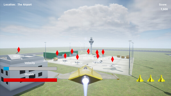 Screenshot z The Starfighter Video Game