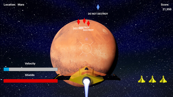 Screenshot z The Starfighter Video Game