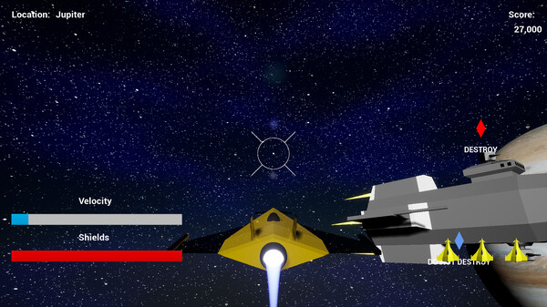 Screenshot z The Starfighter Video Game