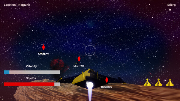 Screenshot z The Starfighter Video Game