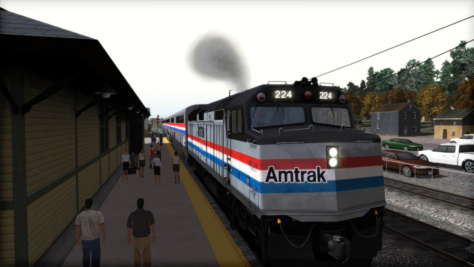 Train Simulator: Amtrak F40PH ‘California Zephyr’ Loco Add-On Featured Screenshot #1