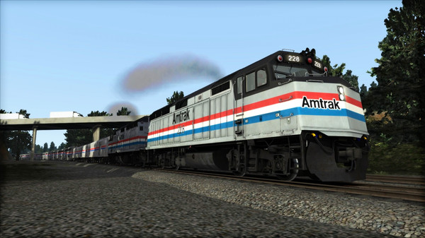 KHAiHOM.com - Train Simulator: Amtrak F40PH ‘California Zephyr’ Loco Add-On