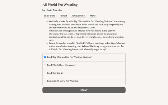 All World Pro Wrestling - Bonus Stories 2