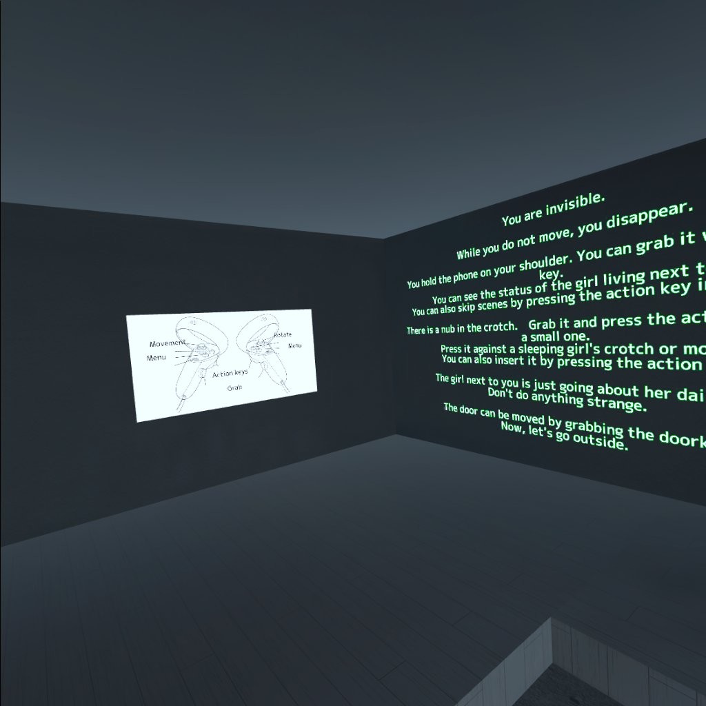 Invisible Man VR In Eleanor's room screenshot #5
