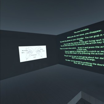 Screenshot z Invisible Man VR In Eleanor's room