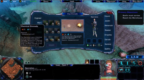 Screenshot z Tryst