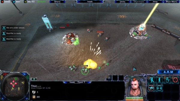 Screenshot z Tryst