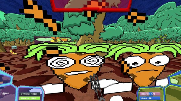 Screenshot z Veg out Crew FPS