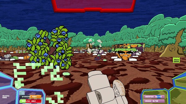 Screenshot z Veg out Crew FPS