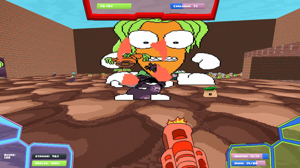 Screenshot z Veg out Crew FPS