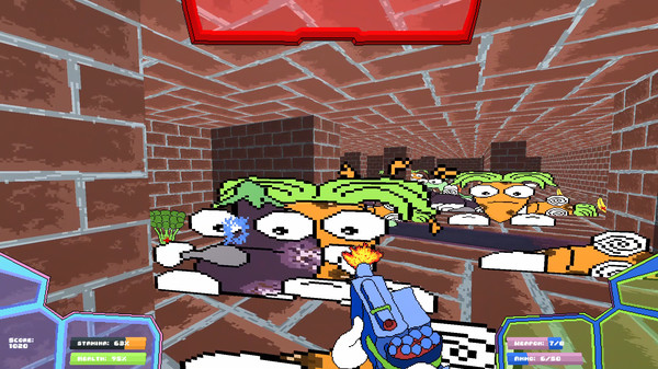 Screenshot z Veg out Crew FPS